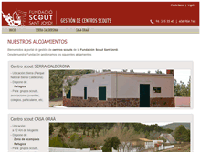 Tablet Screenshot of centro-scout.com